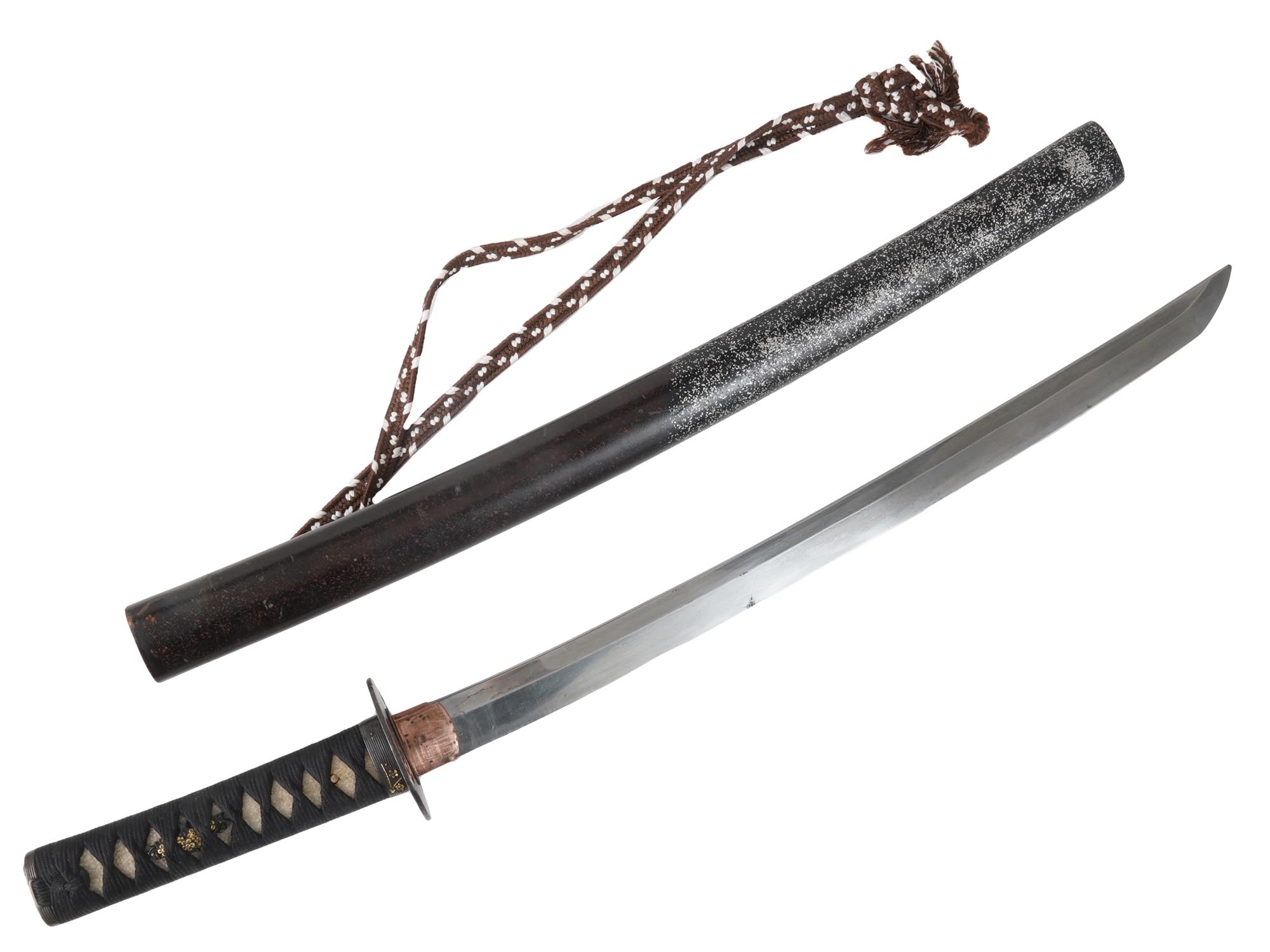 ANTIQUE JAPANESE WAKIZASHI SAMURAI SWORD PIC-3